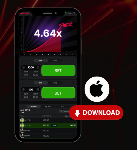 aviator betting app ios